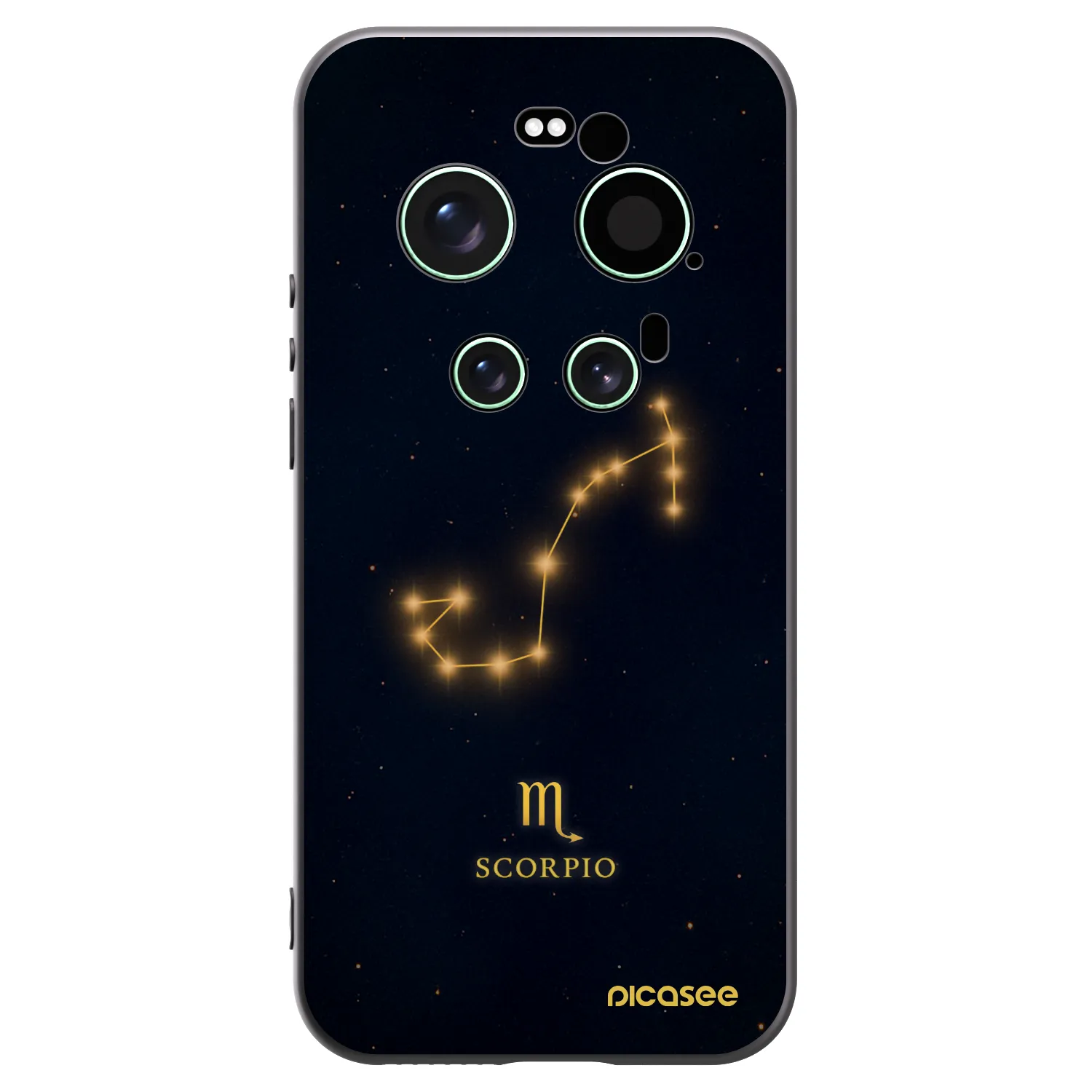Picasee silikónový čierny obal pre Xiaomi 17 Ultra - SCORPIO