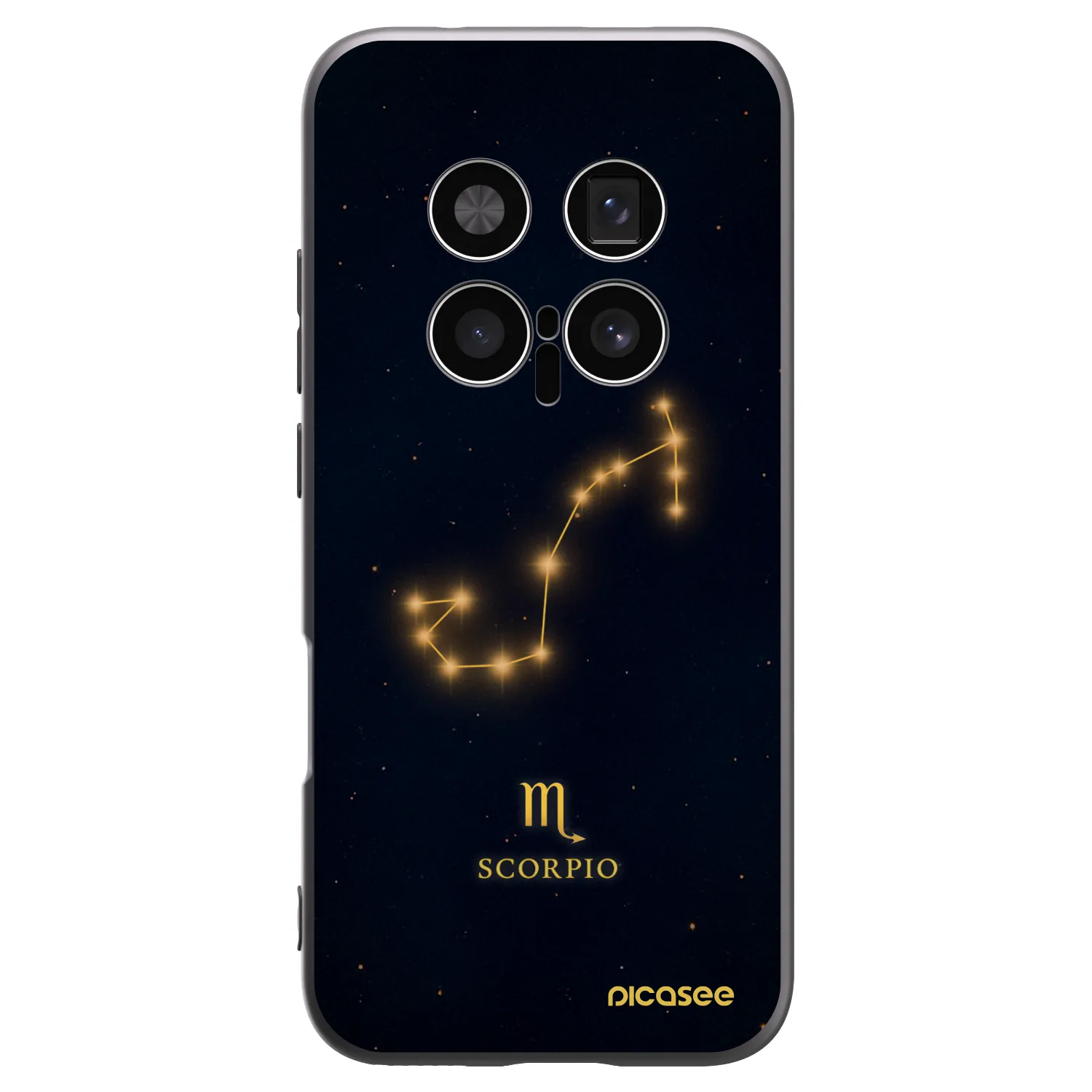 Picasee silikónový čierny obal pre Honor Magic8 Pro 5G - SCORPIO