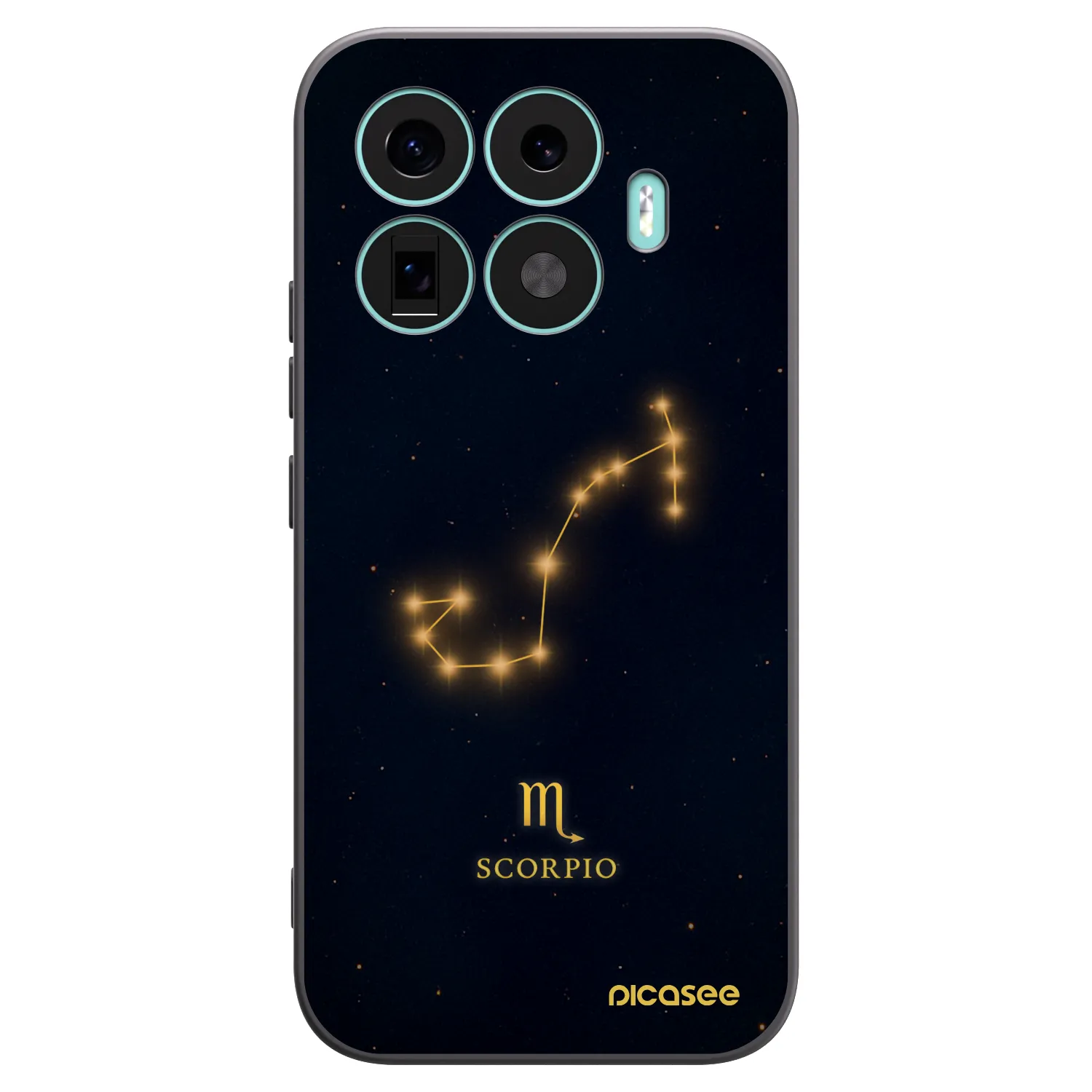 Picasee silikónový čierny obal pre Xiaomi 17T - SCORPIO