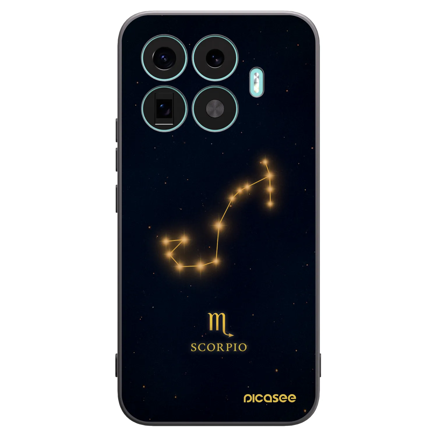 Picasee silikónový čierny obal pre Xiaomi 17T Pro - SCORPIO