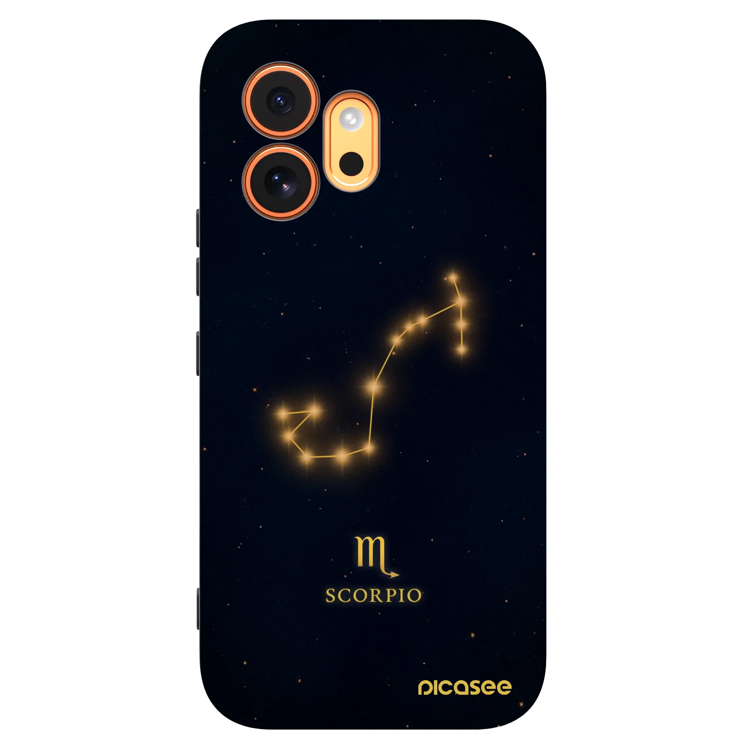 Picasee silikónový čierny obal pre Honor 600 - SCORPIO
