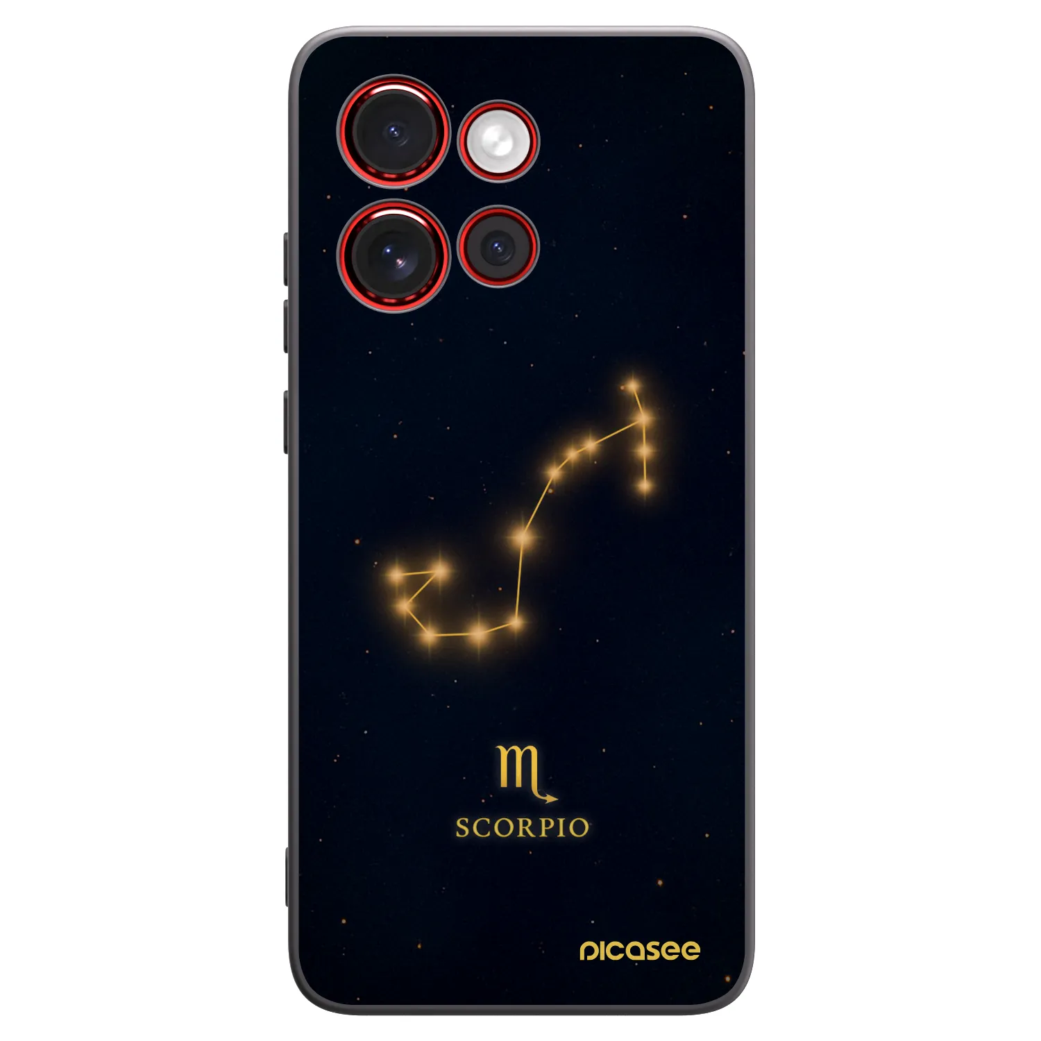 Picasee silikónový čierny obal pre Motorola Edge 60 Neo 5G - SCORPIO