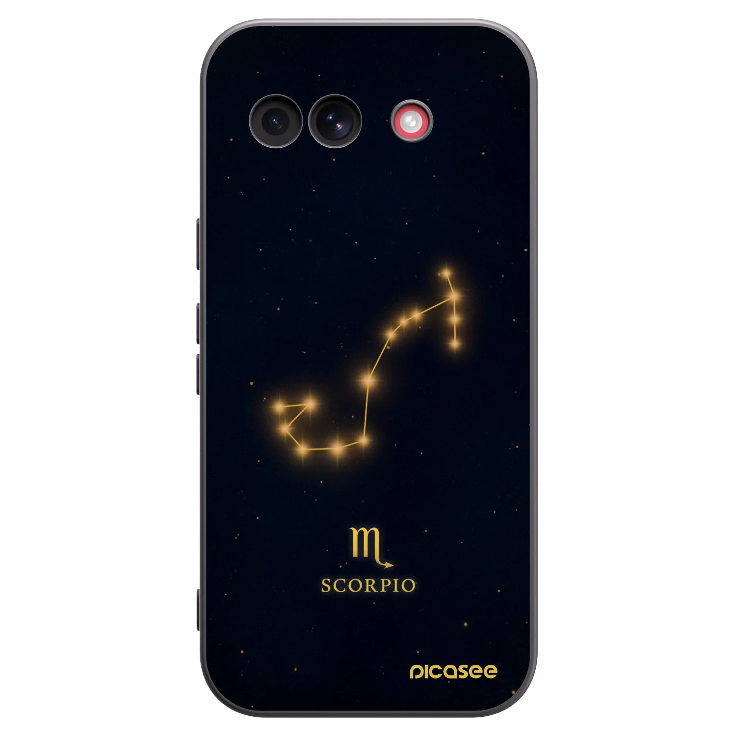 Picasee silikónový čierny obal pre Google Pixel 10a - SCORPIO