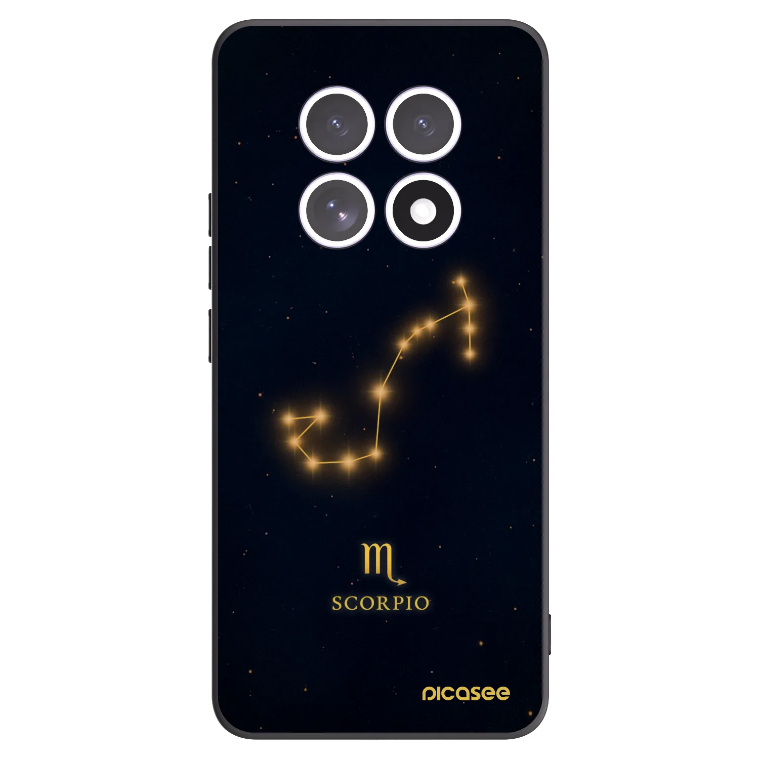 Picasee silikónový čierny obal pre Xiaomi Redmi Note 15 5G - SCORPIO