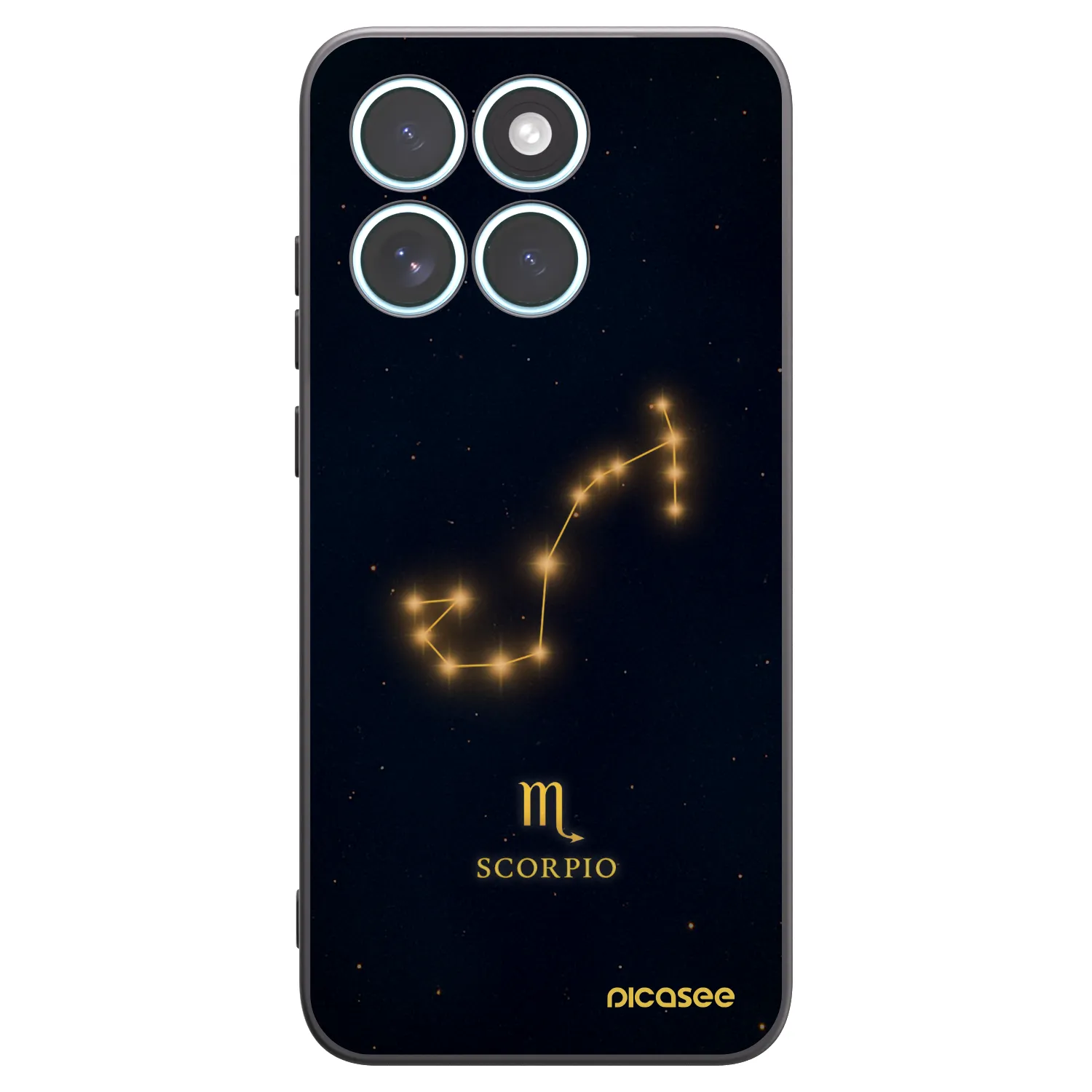 Picasee silikónový čierny obal pre Motorola Edge 70 Fusion - SCORPIO