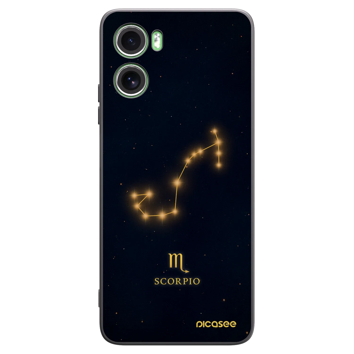 Picasee silikónový čierny obal pre Motorola Moto G06 - SCORPIO