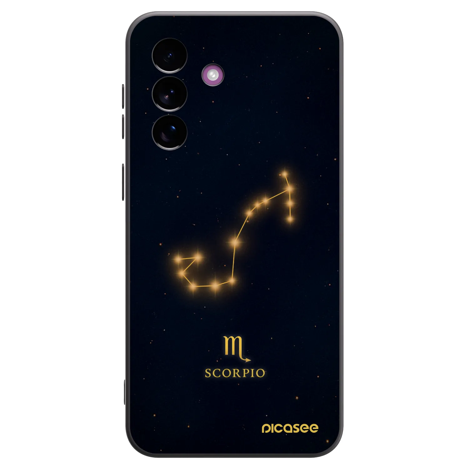 Picasee silikónový čierny obal pre Samsung Galaxy A37 - SCORPIO