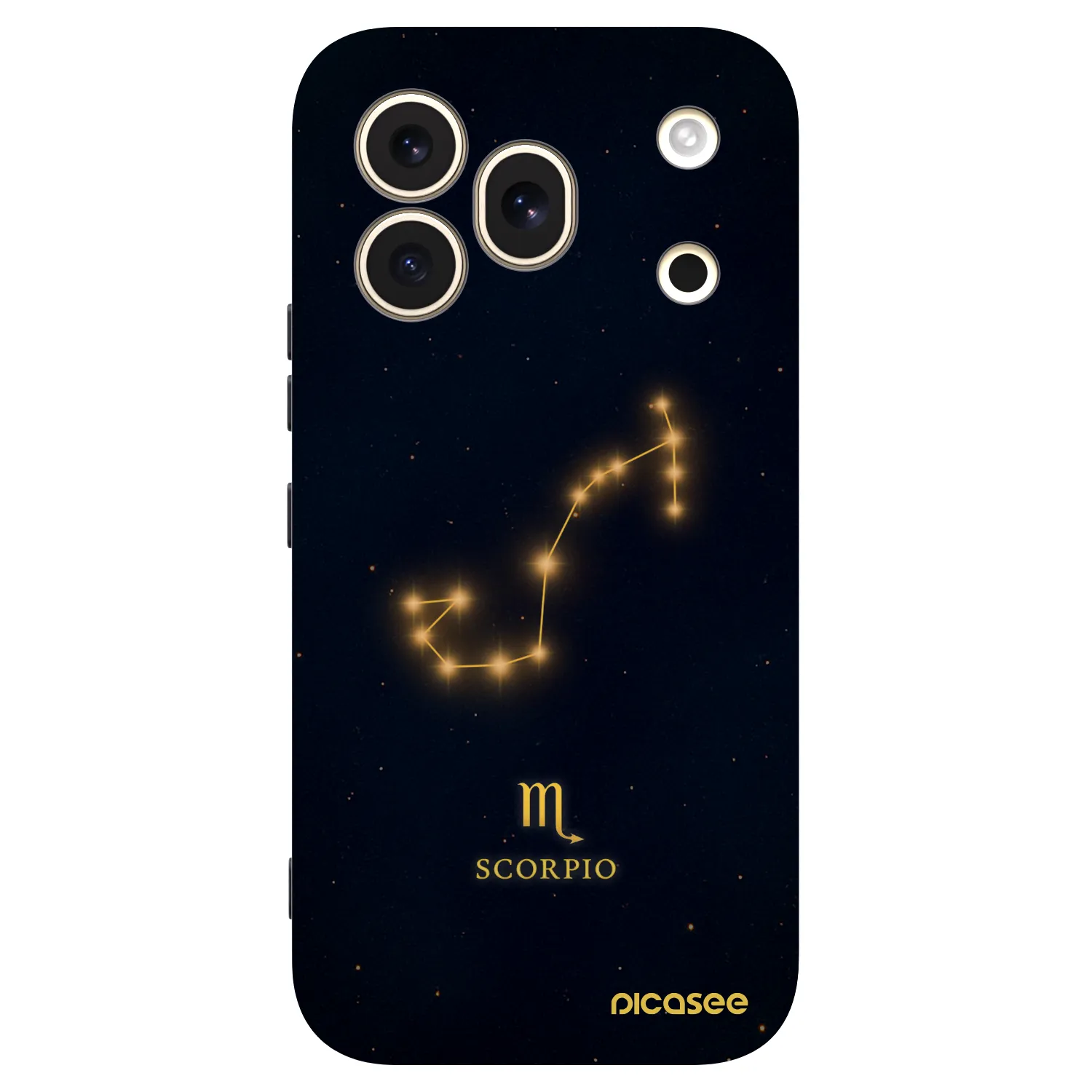 Picasee silikónový čierny obal pre Honor 600 Pro - SCORPIO