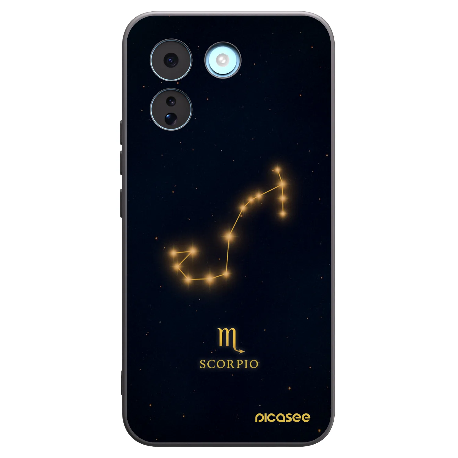Picasee silikónový čierny obal pre Xiaomi Redmi Note 17 Pro MAX 5G - SCORPIO