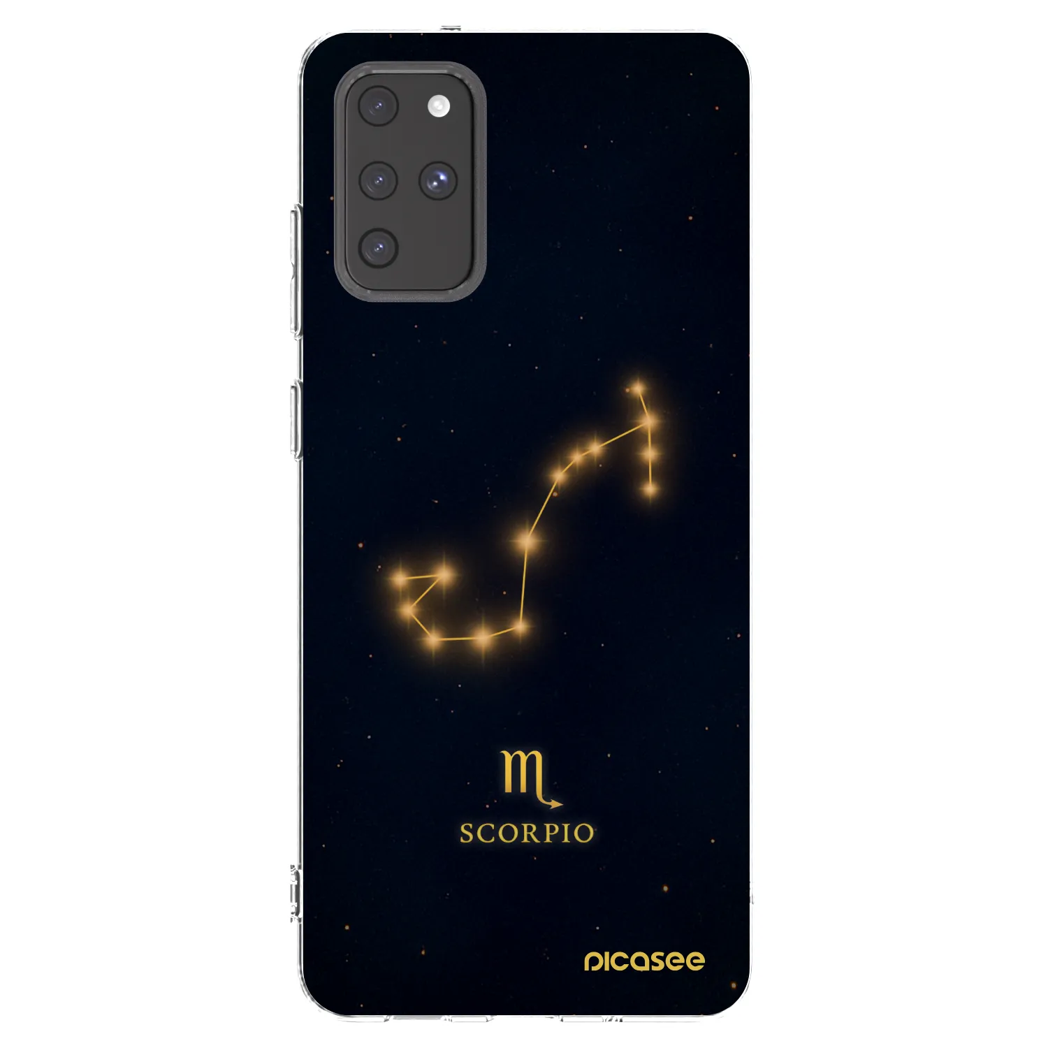 Picasee silikónový prehľadný obal pre Samsung Galaxy S20+ G985F - SCORPIO