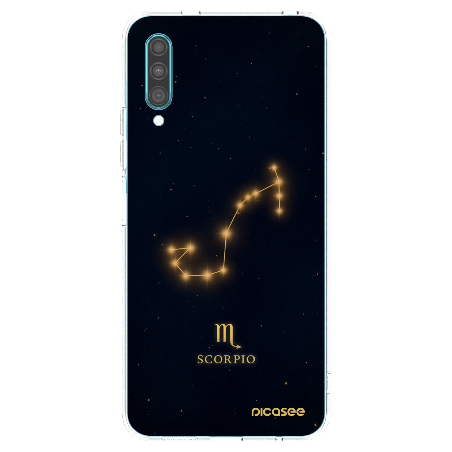 Picasee silikónový prehľadný obal pre Samsung Galaxy A30s A307F - SCORPIO