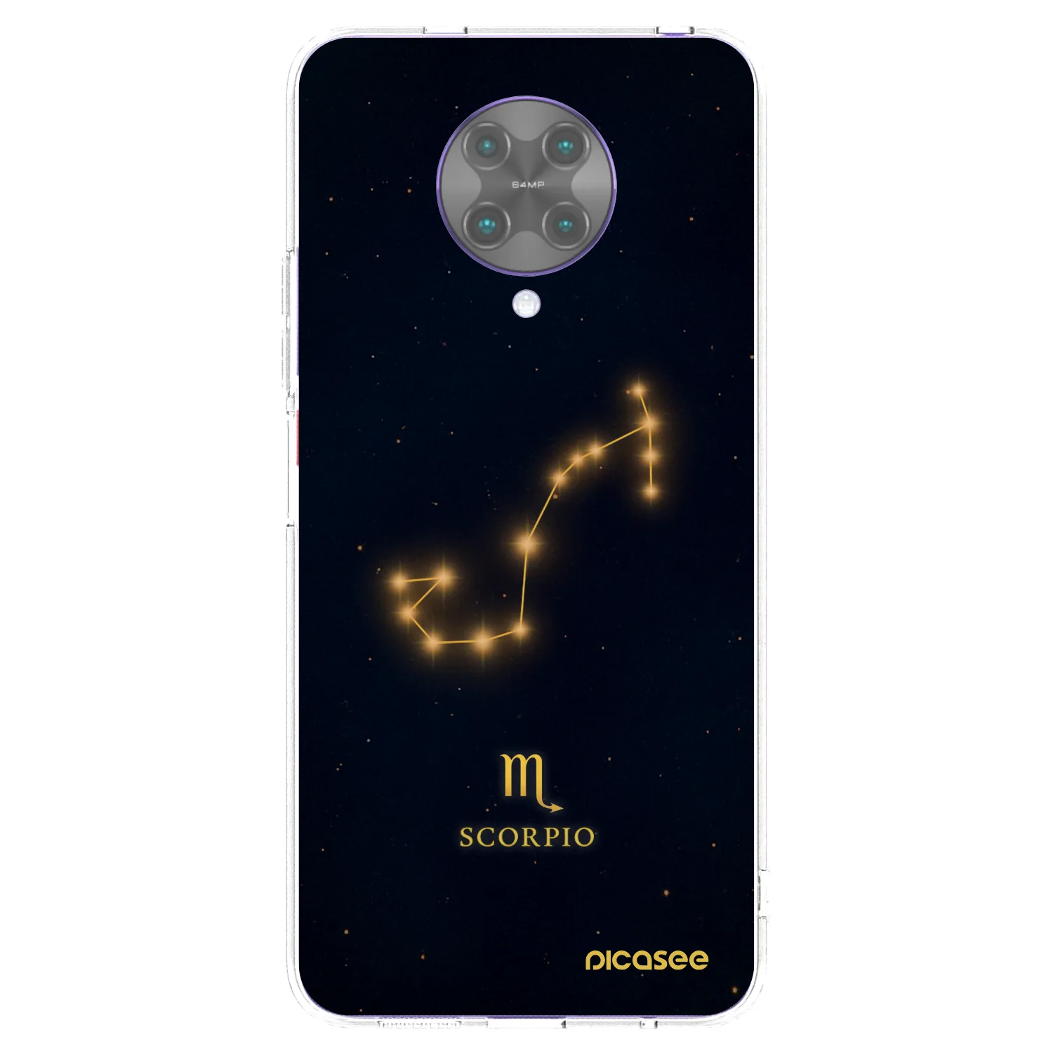 Silikónový prehľadný obal pre Xiaomi Poco F2 Pro - SCORPIO