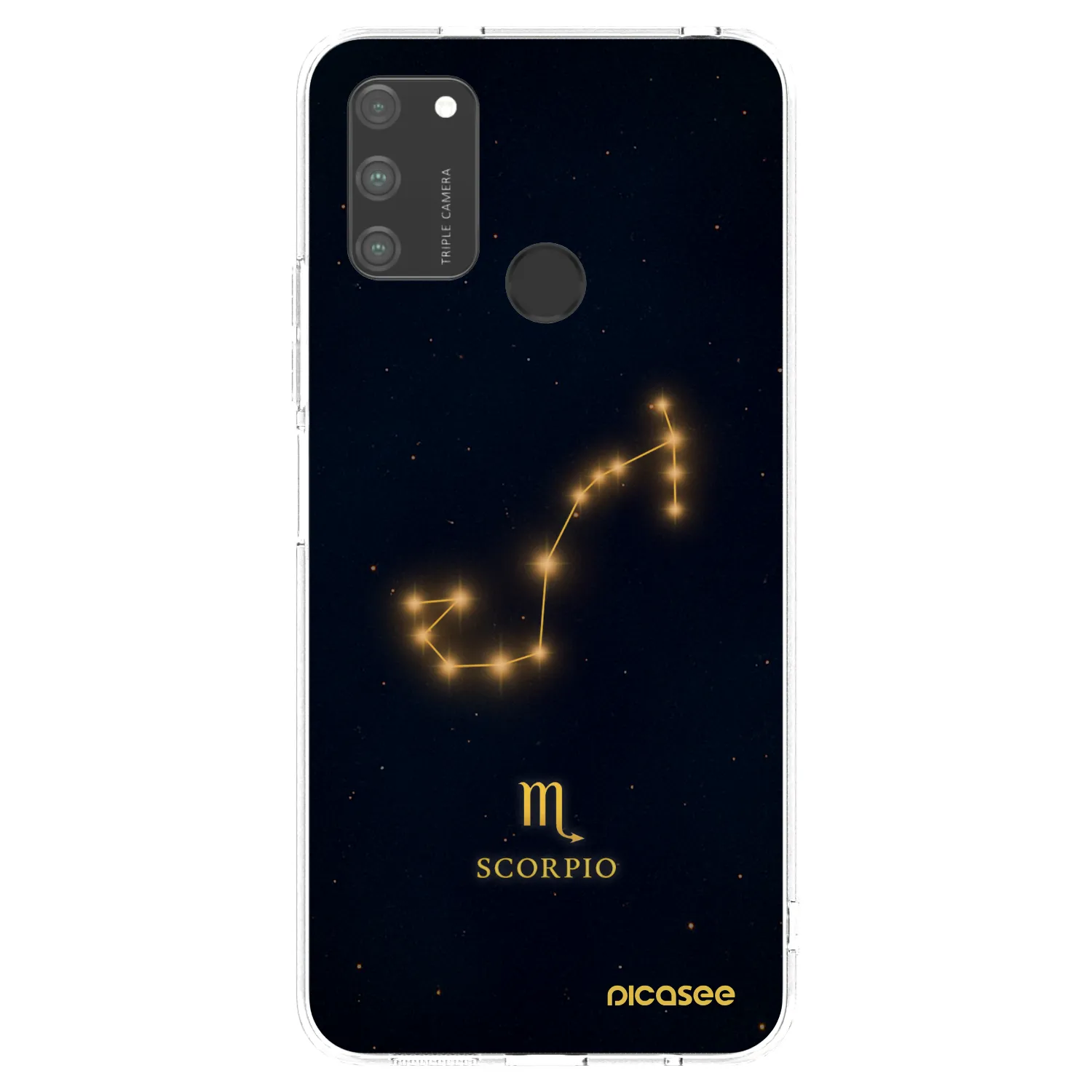 Picasee silikónový prehľadný obal pre Honor 9A - SCORPIO