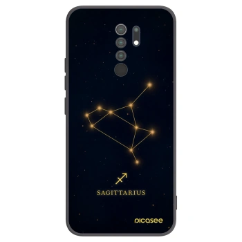 Picasee silikónový čierny obal pre Xiaomi Redmi 9 - SAGITTARIUS