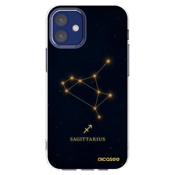Picasee silikónový prehľadný obal pre Apple iPhone 12 mini - SAGITTARIUS