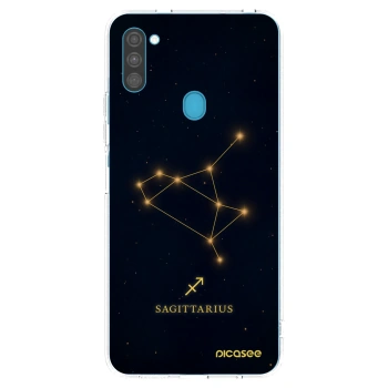 Picasee silikónový prehľadný obal pre Samsung Galaxy M11 - SAGITTARIUS