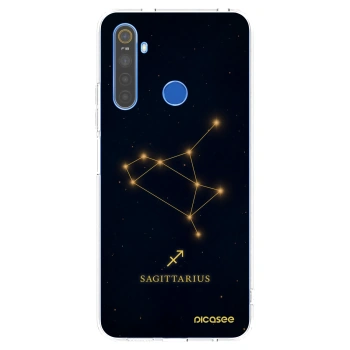 Picasee silikónový prehľadný obal pre Realme 5 - SAGITTARIUS