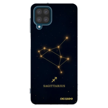 Picasee silikónový prehľadný obal pre Samsung Galaxy A12 A125F - SAGITTARIUS