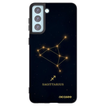 Picasee silikónový čierny obal pre Samsung Galaxy S21+ 5G G996F - SAGITTARIUS