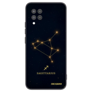 Picasee silikónový čierny obal pre Samsung Galaxy A42 A426B - SAGITTARIUS