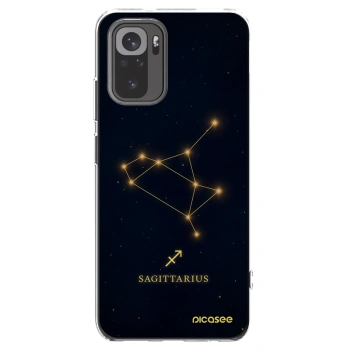 Picasee silikónový prehľadný obal pre Xiaomi Redmi Note 10S - SAGITTARIUS