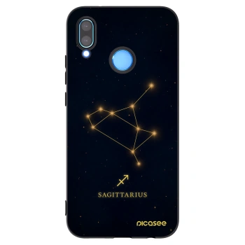 Picasee silikónový čierny obal pre Huawei P20 Lite - SAGITTARIUS