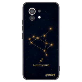 Picasee silikónový čierny obal pre Xiaomi Mi 11 - SAGITTARIUS
