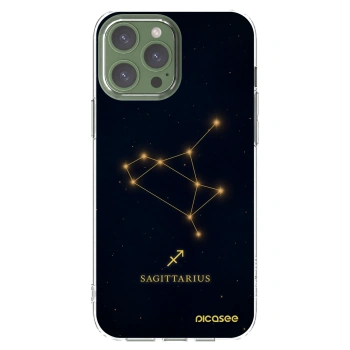 Picasee silikónový prehľadný obal pre Apple iPhone 13 Pro Max - SAGITTARIUS