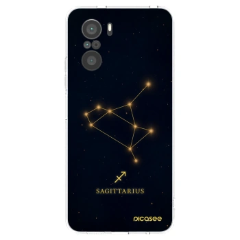 Picasee silikónový prehľadný obal pre Xiaomi Poco F3 - SAGITTARIUS