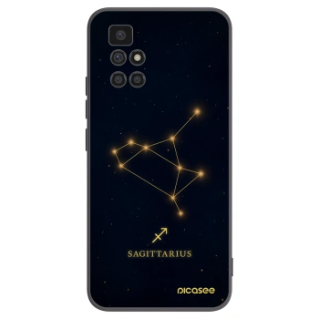 Picasee silikónový čierny obal pre Xiaomi Redmi 10 - SAGITTARIUS