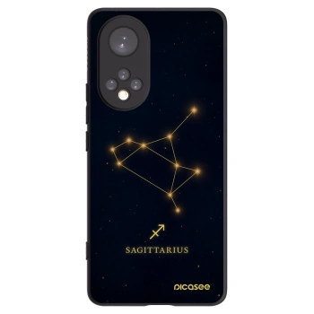 Picasee silikónový čierny obal pre Honor 50 5G - SAGITTARIUS