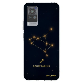Picasee silikónový prehľadný obal pre Vivo X60 Pro 5G - SAGITTARIUS