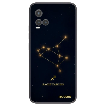 Picasee silikónový čierny obal pre Vivo Y33s - SAGITTARIUS