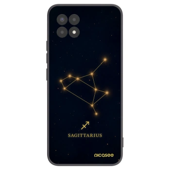 Picasee silikónový čierny obal pre Realme 8i - SAGITTARIUS