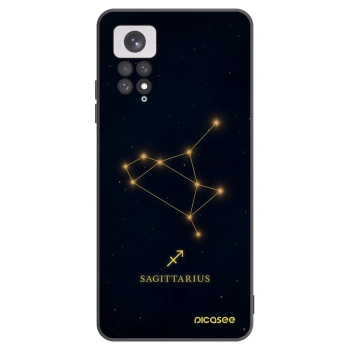 Picasee silikónový čierny obal pre Xiaomi Redmi Note 11 - SAGITTARIUS