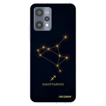 Picasee silikónový prehľadný obal pre Realme 9 Pro 5G - SAGITTARIUS