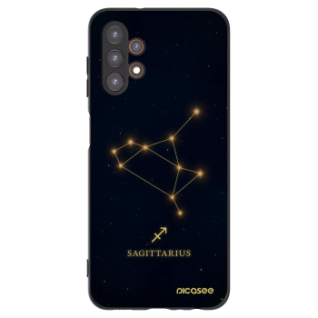 Picasee silikónový čierny obal pre Samsung Galaxy A13 4G A135 - SAGITTARIUS