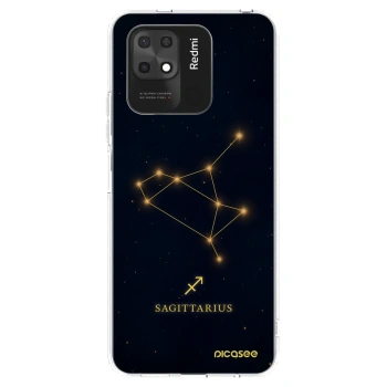 Picasee silikónový prehľadný obal pre Xiaomi Redmi 10C - SAGITTARIUS