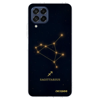 Picasee silikónový prehľadný obal pre Samsung Galaxy M53 5G - SAGITTARIUS