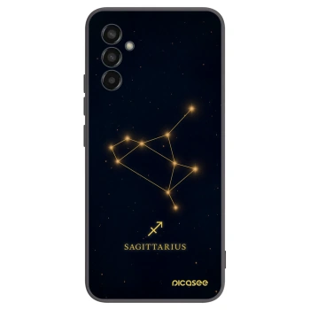 Picasee silikónový čierny obal pre Samsung Galaxy M13 M135F - SAGITTARIUS