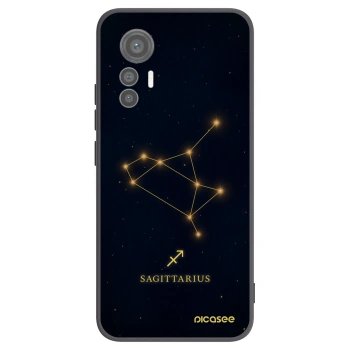 Picasee silikónový čierny obal pre Xiaomi 12 Lite - SAGITTARIUS
