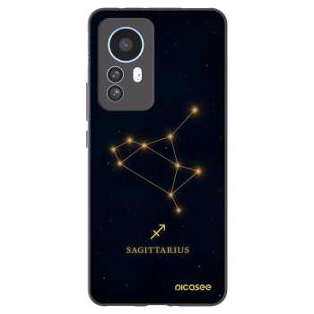 Picasee silikónový čierny obal pre Xiaomi 12T - SAGITTARIUS