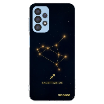Picasee silikónový prehľadný obal pre Samsung Galaxy A23 A235F 4G - SAGITTARIUS