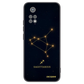 Picasee silikónový čierny obal pre Xiaomi Redmi Note 11S 5G - SAGITTARIUS