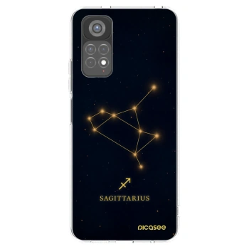 Picasee silikónový prehľadný obal pre Xiaomi Redmi Note 11S 5G - SAGITTARIUS