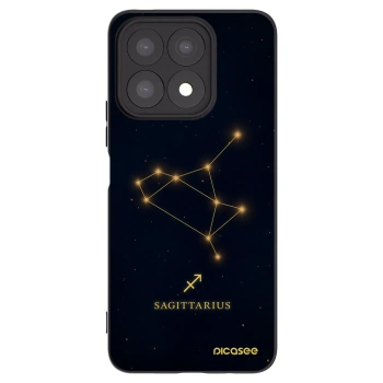 Picasee silikónový čierny obal pre Honor X8a - SAGITTARIUS