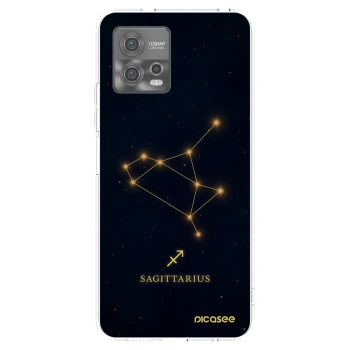 Picasee silikónový prehľadný obal pre Motorola Moto G72 - SAGITTARIUS