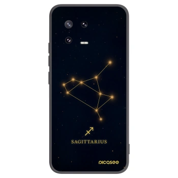 Picasee silikónový čierny obal pre Xiaomi 13 Pro - SAGITTARIUS