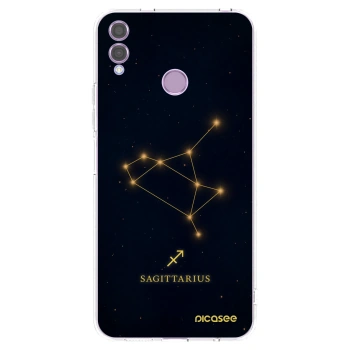 Picasee silikónový prehľadný obal pre Honor 8X - SAGITTARIUS