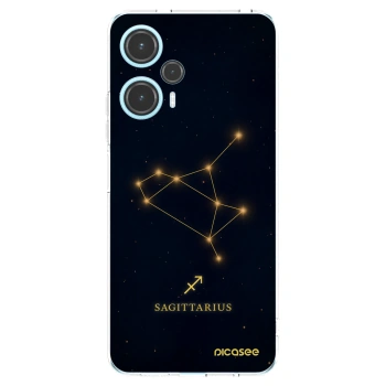 Picasee silikónový prehľadný obal pre Xiaomi Poco F5 - SAGITTARIUS